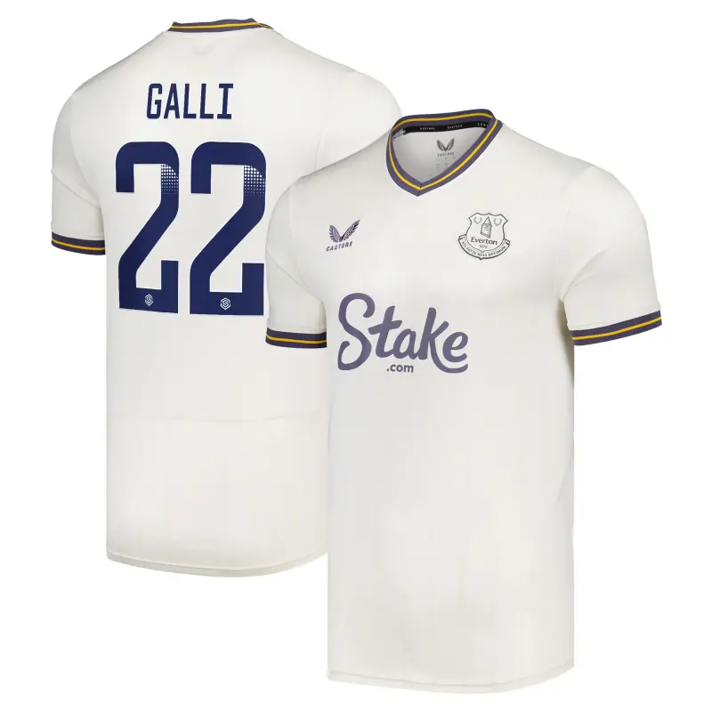 Everton Shirts & Football Boots | everton-wsl-castore-third-shirt-2024-25-with-galli-22-printing-202157046-22 Category | Everton Fanshop