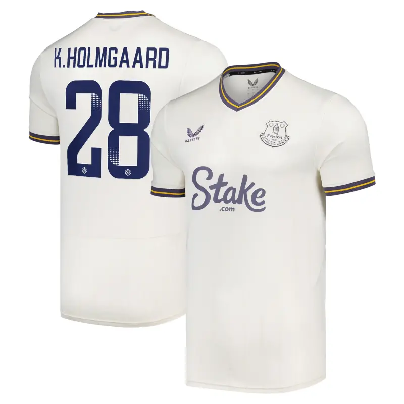 Everton Shirts & Football Boots | everton-wsl-castore-third-shirt-2024-25-with-k-holmgaard-28-printing-202157033-28 Category | Everton Fanshop