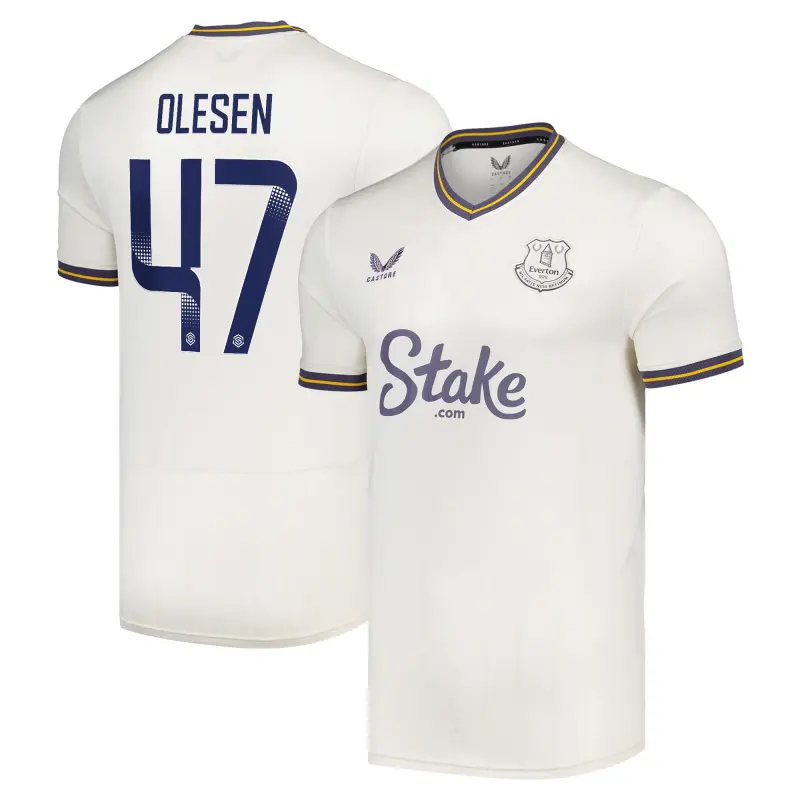 Everton Shirts & Football Boots | everton-wsl-castore-third-shirt-2024-25-with-olesen-47-printing-202157037-47 Category | Everton Fanshop