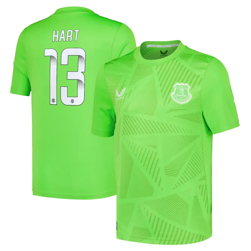 Everton Shirts & Football Boots | everton-wsl-home-goalkeeper-shirt-2024-25-kids-with-hart-13-printing-201963367-13 Category | Everton Fanshop