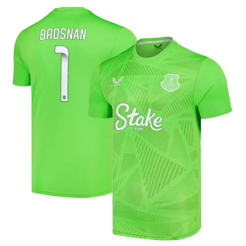 Everton Shirts & Football Boots | everton-wsl-home-goalkeeper-shirt-2024-25-with-brosnan-1-printing-201963365-01 Category | Everton Fanshop