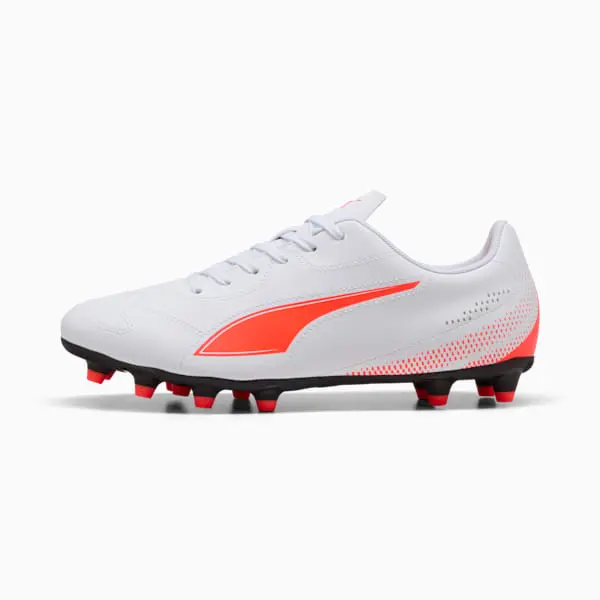 Everton Shirts & Football Boots | puma-vitoria-2-fg-ag-white-glowing-red-108500-02 Category | Everton Fanshop