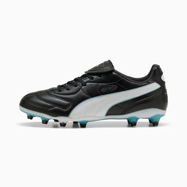 Everton Shirts & Football Boots | puma-wmns-king-liga-fg-ag-black-white-aqua-108487-01 Category | Everton Fanshop